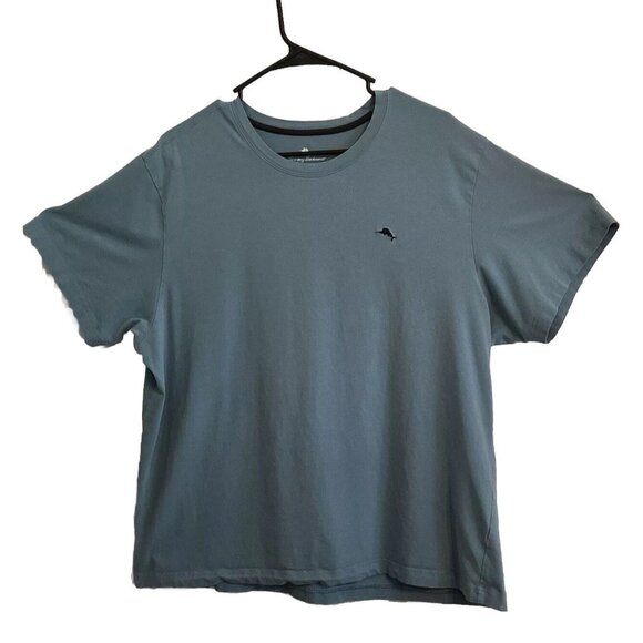Tommy Bahama Other - Tommy Bahama Mens XL Blue Dolphin Logo Tee Casual Relaxed Fit Beachy Tropical